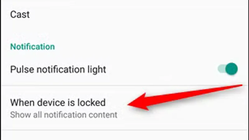 Granular Android Notification Categories and Lock Screen Privacy Settings