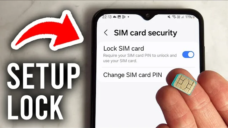 Hardware-Backed Biometric Security and SIM Card Lock PIN Setup